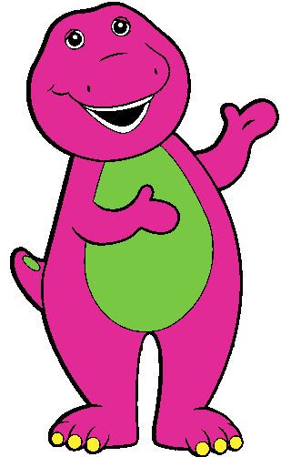 Ergtnobnukebe: Barney Cartoon