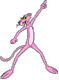 Pink Panther dancing