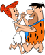 Wilma and Fred Flintstone