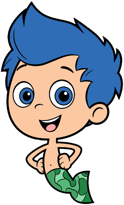 gil bubble guppies drawing