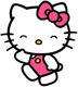 Hello Kitty waving