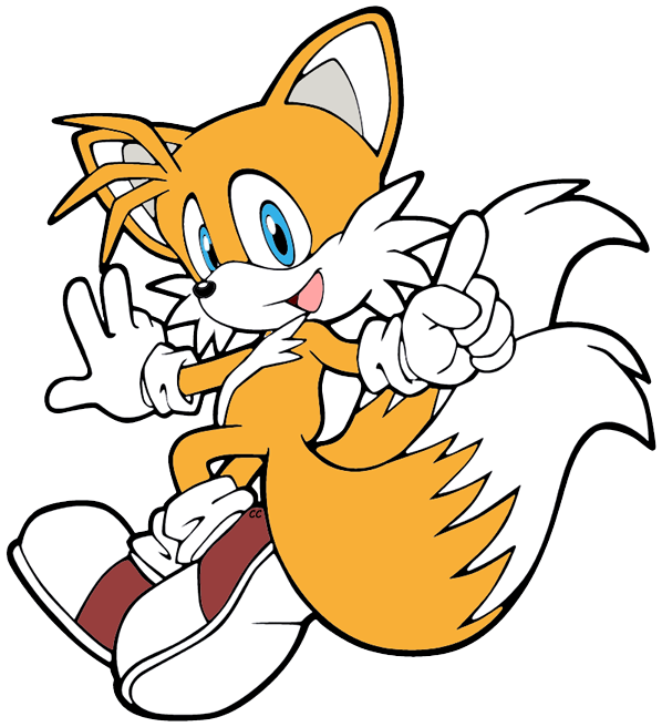 sonic and tales clip art